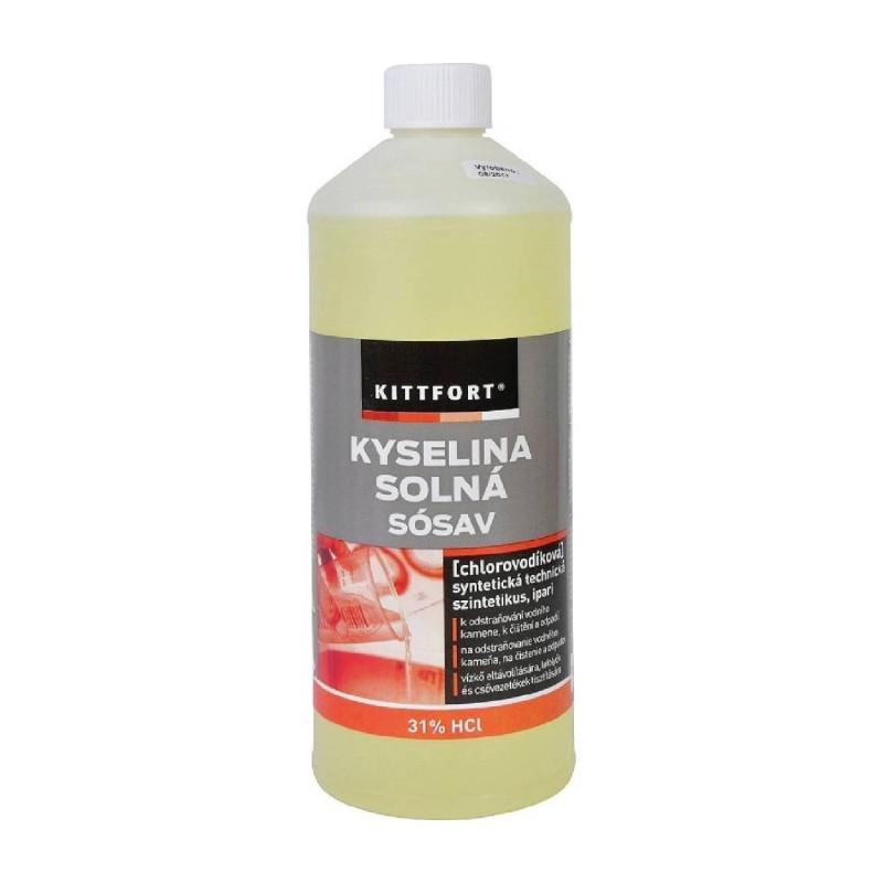 KITTFORT Kyselina soľná - chlorovodíková 31% 1L