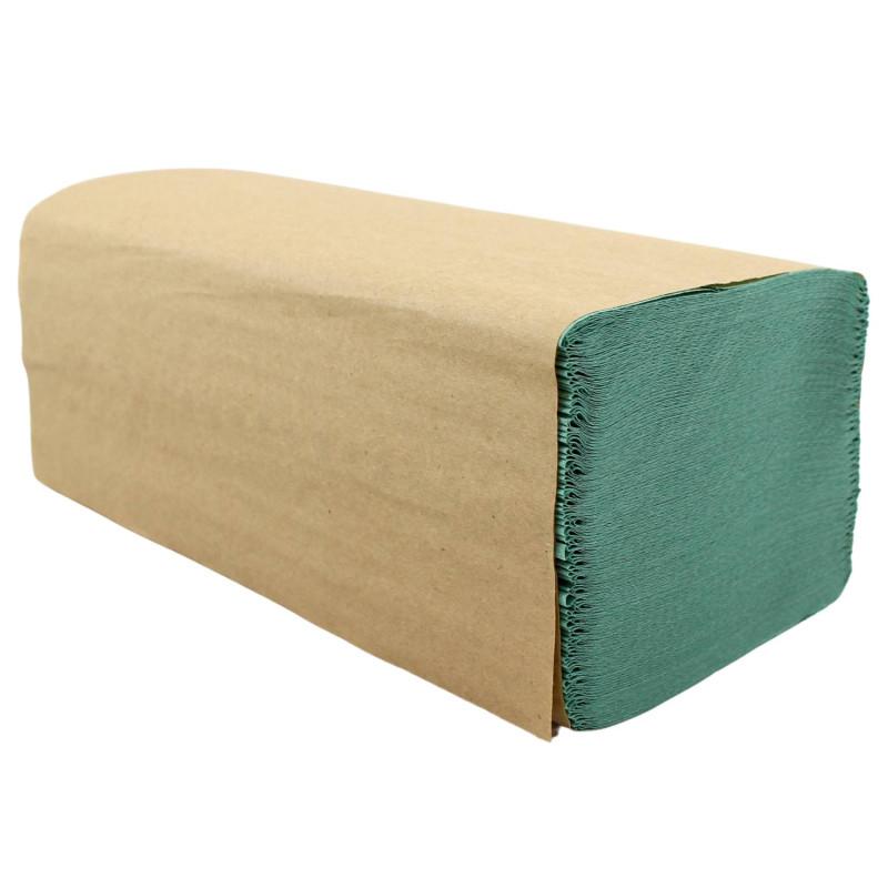 Papierové utierky ZZ zelené, rozmer: 25x23 cm HRUBŠIE 36g/m2(4000ks)