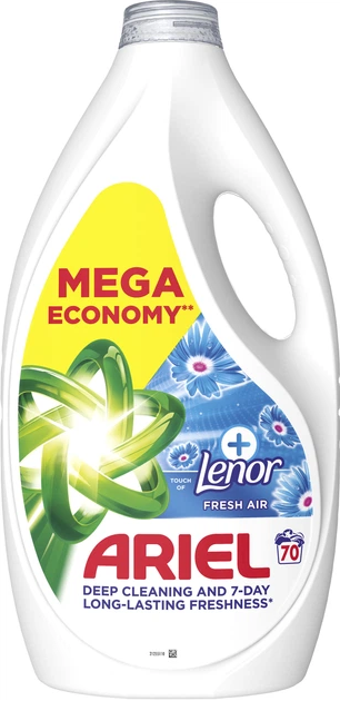 Ariel gél 3,15L/70PD Toch of Lenor